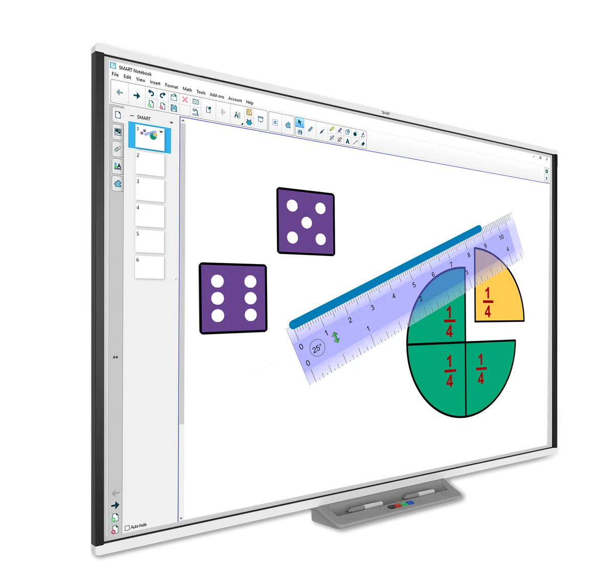Whiteboarding, built in